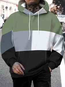 Novedad: Sudadera con Capucha 100% Algodón para Hombre, Ropa de Invierno Transpirable, Ecológica, Antipelusas, con Estampado Personalizado - Product Image 3