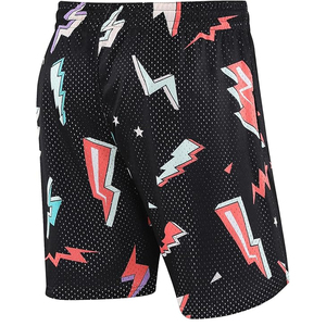 High Quality Custom 5 Inch Men's Double <b>Layer</b> Basketball Shorts Quick Dry Fitness Running Summer Mesh Knitted Elastic Waist - Product Image 5