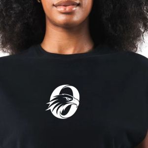 Camiseta Deportiva Corta sin Mangas para Mujer, Color Negro, de Algodón, para Gimnasio, Fitness, Entrenamiento, Ejercicio, Ropa Deportiva - Product Image 4