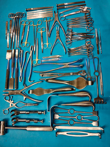 Lote Básico de 74 Piezas de Instrumentos Quirúrgicos Ortopédicos Manuales de Acero Inoxidable con Certificación CE para Uso Profesional en Hospitales y Clínicas - Product Image 4