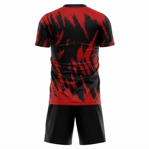 Conjunto de Uniforme de Fútbol Personalizado para Hombre, Camiseta y Pantalones Cortos con Impresión Digital, Transpirable, de Secado Rápido, Ecológico, Impermeable y sin Costuras - Product Image 2