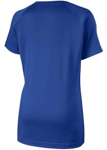 T-shirt d'été uni en coton biologique premium pour femme, écologique, respirant, à manches courtes, avec logo personnalisé - Product Image 4
