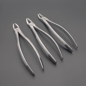 BAFA SURGICAL INSTRUMENTS Juego de fórceps manuales para extracción dental de dientes del juicio tenso y fórceps apicales para raíces residuales - Product Image 2