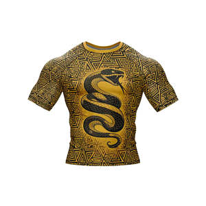 Real Strong Men BJJ Rush Guard Rashguard-High Quality Nylon/Cotton Sportswear with Customizable Options - Product Image 5
