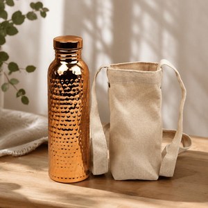 Colección de Botellas de Agua de Cobre de Primera Calidad para Regalo - Product Image 3