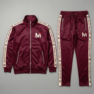 ชุดวอร์มแบบมีฮู้ดพิมพ์ลายลำลองสำหรับออกกำลังกาย ยูนิเซ็กซ์ แบรนด์ MALUZA INDUSTRIES จัดส่งรวดเร็ว - Product Image 1