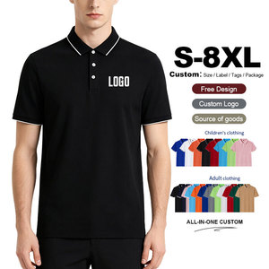 Chemises Polo Personnalisées avec Logo Australie Broderie Uniformes de Travail d'Entreprise Hommes Femmes T-Shirt de Golf Grande Taille S-8XL OEM Vente en Gros - Product Image 1
