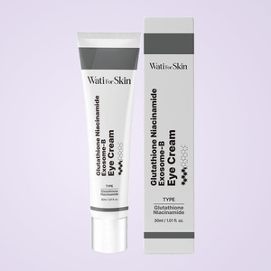 ครีมบำรุงรอบดวงตาสำหรับรอยคล้ำใต้ตา สูตรเกาหลี K-Beauty ยี่ห้อ Whatiforskin กลูต้าไธโอน ไนอะซินาไมด์ เอ็กโซโซม บี อายครีม ผลิตในเกาหลี - Product Image 2