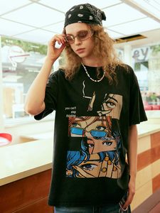 Custom Streetwear T-<b>Shirt</b> for Men High Quality Acid Wash Heavyweight Boxy Fit T-<b>shirts</b> Oversized Drop Shoulder Cotton Graphic - Product Image 3