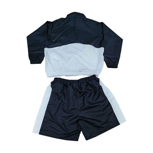 Nylon Winter Eco-Friendly Tracksuit Windbreaker Short Set Hooded Lightweight Regular Fit - Product Image 5