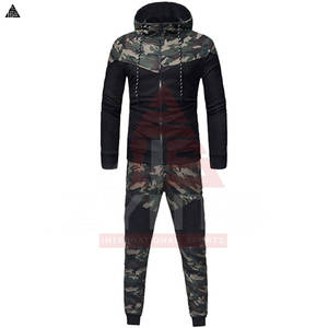 เสื้อฮู้ดซิปแบบใหม่ กางเกงจ็อกกิ้งสั่งทำได้ เสื้อผ้าผู้ชาย ชุดฝึกซ้อมผ้าฝ้าย ชุดวอร์มผู้ชาย ชุดออกกำลังกายผู้ชาย - Product Image 6