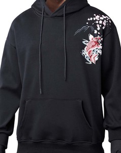 เสื้อฮู้ดดี้ปักลายผู้ชาย ราคาขายส่ง OEM สวมใส่สบาย คุณภาพพรีเมียม ราคาขายส่ง - Product Image 3