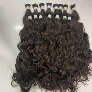 Vente en gros Prix d'usine Vrais cheveux humains vietnamiens Cheveux bruts ondulés doublement étirés en stock prêt à expédier - Product Image 5