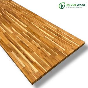 Encimeras de Madera de Acacia Modernas, Cuadradas, Tipo Butchers Block, para Isla de Cocina, Barra o Tocador - Product Image 4