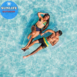 Kayak Transparente en Forma de Corazón para Turistas, con Capacidad de 160L para 2 Personas, para Actividades al Aire Libre - Product Image 6