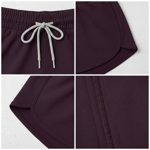 Women's 100% Cotton Summer Shorts for Sports Fitness Yoga Gym-Quick Dry Anti-Wrinkle Elastic Waist Women Shorts - Product Image 5