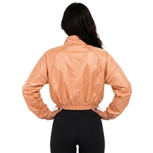Chaqueta Corta Cortavientos de Poliéster con Bloques de Color Intensos, Unisex, Venta al por Mayor OEM - Product Image 2
