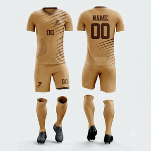 Camisetas de Fútbol Deportivas Personalizadas al por Mayor con Mangas Cortas, Diseño Impreso, 100% Poliéster, Secado Rápido y Características Antibacterianas - Product Image 3