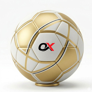 Balón de Fútbol de Diseño Moderno para Prácticas de Fútbol, Balón de Fútbol Ligero y Resistente para Uso Deportivo al Aire Libre - Product Image 1