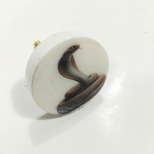 Boutons de porte en résine artisanale exquise Blue Bird une fusion d'élégance artistique et de durabilité inégalée pour votre maison - Product Image 6