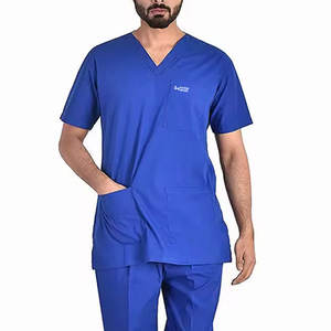 Uniformes Médicos Elegantes para Hombre, Trajes de Enfermería de Alta Calidad, Conjunto de Uniforme Médico 100% Algodón de Alta Calidad - Product Image 6