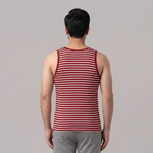 Men's Tank Tops New Arrival Spring Summer Casual Sports Sleeveless 100% Cotton Solid Anti-shrink <b>Vest</b> Knitted <b>Stringer</b> Fitness - Product Image 3