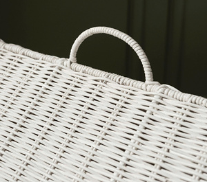Cesto de Ropa Decorativo de Ratán con Tapa, Cesto de Ropa de Alta Gama para Guardería, Fabricante Vietnamita - Product Image 3