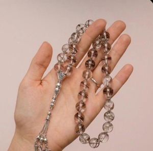 Rosario Musulmán de Lujo, Tasbih con Cuentas de Resina, Allah Muhammad, Tasbih Islámico Digital para la Oración, Regalo Religioso para Eid y Ramadán - Product Image 3