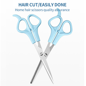 Ciseaux de barbier professionnels pour une coupe et un coiffage précis des cheveux, ciseaux en acier inoxydable tranchants pour salon et barbier - Product Image 2