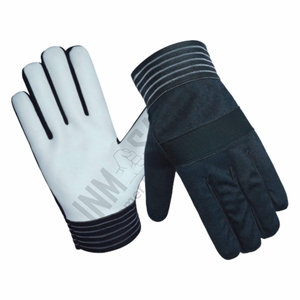 Guantes de Conducción de Cuero Vacuno de Primera Calidad, con Revestimiento de Spandex en el Dorso, Guantes de Seguridad para Conducir, Guantes de Trabajo Industriales - Product Image 1