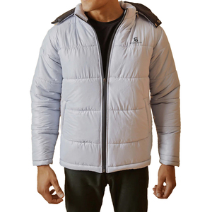 <b>Men</b> Puffer <b>Jacket</b> Winter Warm <b>Padding</b> Hooded Fashion <b>Jackets</b> Windproof Solid Color <b>Lightweight</b> New High Quality Custom Logo Coat - Product Image 2