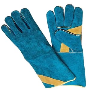 Guantes de Soldadura de Cuero Vacuno Hechos a Mano de Bajo Precio, con Pantalla Táctil, Duraderos y Ecológicos para Uso en Exteriores y en el Hogar - Product Image 1