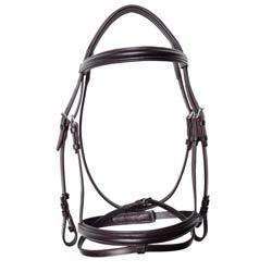 Bridon d'équitation en cuir anglais léger de qualité supérieure pour usage équestre - Product Image 4