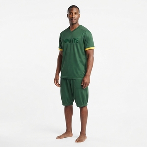 Conjunto de Uniforme Deportivo de Fútbol Americano para Hombre, Cuello en V, Manga Corta, Ropa de Entrenamiento, Ropa Deportiva de Alto Rendimiento - Product Image 5