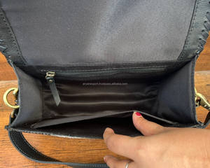 Bolso de mano cruzado de cuero con nuevo diseño para mujer, bolsos de hombro de moda de cuero de vaca genuino de alta calidad - Product Image 6