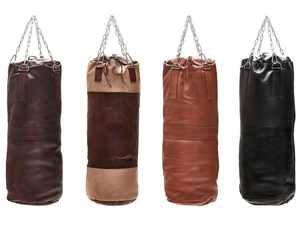 Heavy Punching Bag for <b>Boxing</b> Training Eco-Friendly Adjustable Height Durable Leather Cotton Filled Zipper Closure Youth Adult - Product Image 3