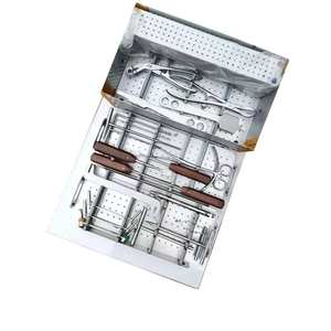 Juego completo de fragmentos grandes con bloqueo y sin bloqueo, reutilizables, de acero inoxidable, instrumentos quirúrgicos ortopédicos para traumatismos caninos - Product Image 5