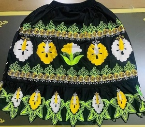 Faldas de Verano de Alta Calidad para Mujer, Talla Grande, Casuales, Ecológicas, de Algodón, con Parches y Bordados, Nuevo Estilo, Hechas en Pakistán - Product Image 2