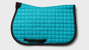 Tapis de selle de dressage robuste en coton avec sangle de maintien pour les séances d'équitation longue durée quotidiennes et professionnelles, antidérapant, meilleur prix - Product Image 3