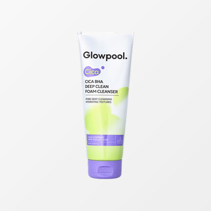 โฟมล้างหน้าเกาหลี GLOWPOOL Glowful Cica BHA Deep Clean Foam Cleanser ผลิตในเกาหลี สารสกัดจากใบบัวบก - Product Image 3