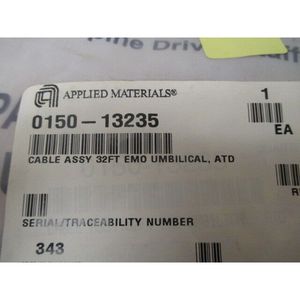 สายเคเบิล AMAT 0150-13235 ความยาว 32 ฟุต EMO UMBILICAL, ATD - อุปกรณ์และอะไหล่เซมิคอนดักเตอร์ระดับโลกที่เชื่อถือได้ - Product Image 1