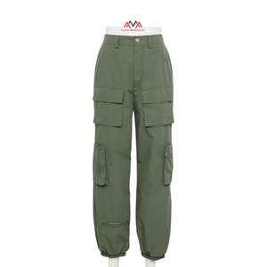 Uniforme de travail de haute qualité kaki/pantalon cargo ingénieur avec poches hommes/femmes/unisexe personnaliser design/logo-OEM/ODM-BASSE quantité minimale de commande - Product Image 2