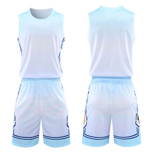 Ensemble de maillots de basket-ball d'entraînement d'hiver respirants, à séchage rapide, sans manches, de haute qualité, avec logo et couleurs personnalisés - Product Image 3