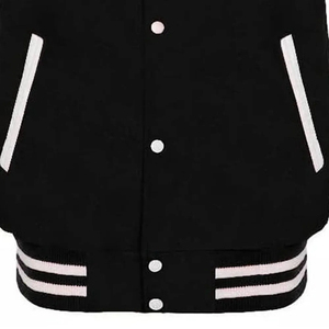 Veste universitaire réversible Stonefield Manufacturing à motif géométrique patchwork - 100% laine, à capuche, imperméable, streetwear, hiver - Product Image 2