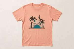 Camisetas de Manga Corta para Mujer, Corte Ajustado, 100% Algodón, Estampadas, Largo Regular - Product Image 3