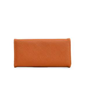Casual <b>Brown</b> Women's Wristlet <b>Wallet</b> P70965 - Product Image 1