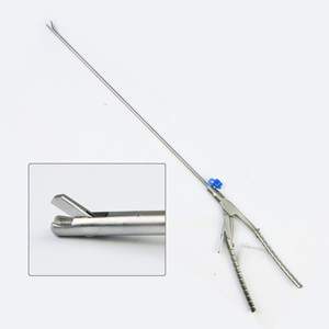 Premium Quality Manual Self-Righting Tip Needle Holder Reusable <b>Laparoscopic</b> Surgical <b>Instrument</b> German Stainless Steel CE - Product Image 6