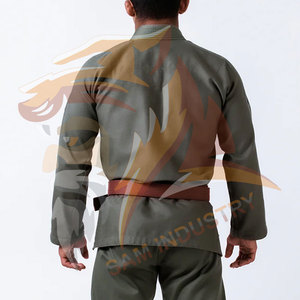 Kimono de Jiu-Jitsu sur mesure, dernier design, avec logo personnalisé sur le devant, fabrication professionnelle, uniforme BJJ de haute qualité - Product Image 5