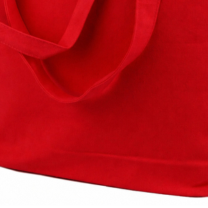 Sac en coton à longue poignée, prix bas, taille et couleur personnalisées, grand format pour les courses, avec poignée de transport pour les courses. - Product Image 6