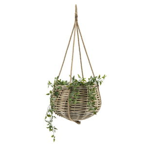 Premium Natural Fiber Hanging <b>Pot</b> Jute Basket For Flowers And <b>Succulents</b> Decorative Plant Holder For Living Room Balcony - Product Image 6
